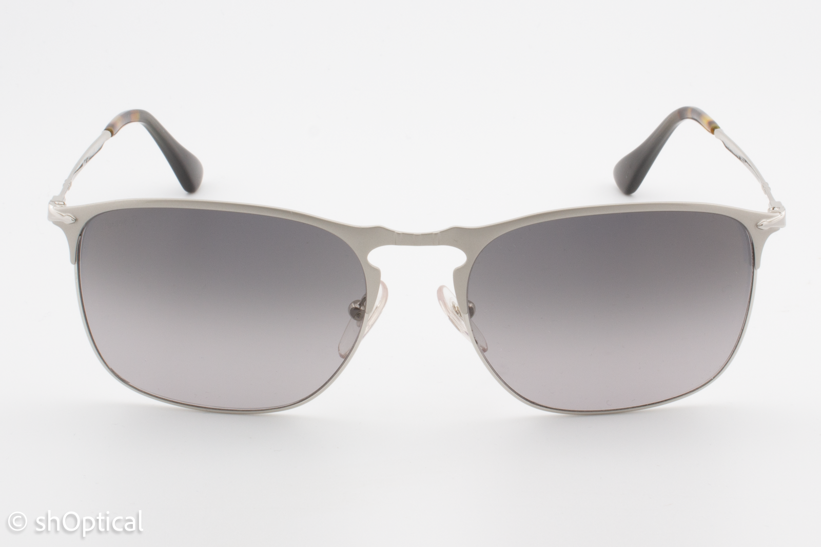 Persol 7359-S 1068/M3 Mens Full Rim Sunglasses Silver 55mm