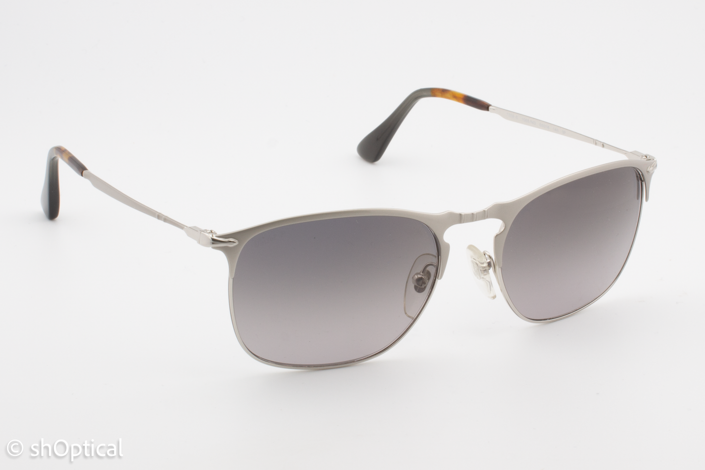 Persol 7359-S 1068/M3 Mens Full Rim Sunglasses Silver 55mm