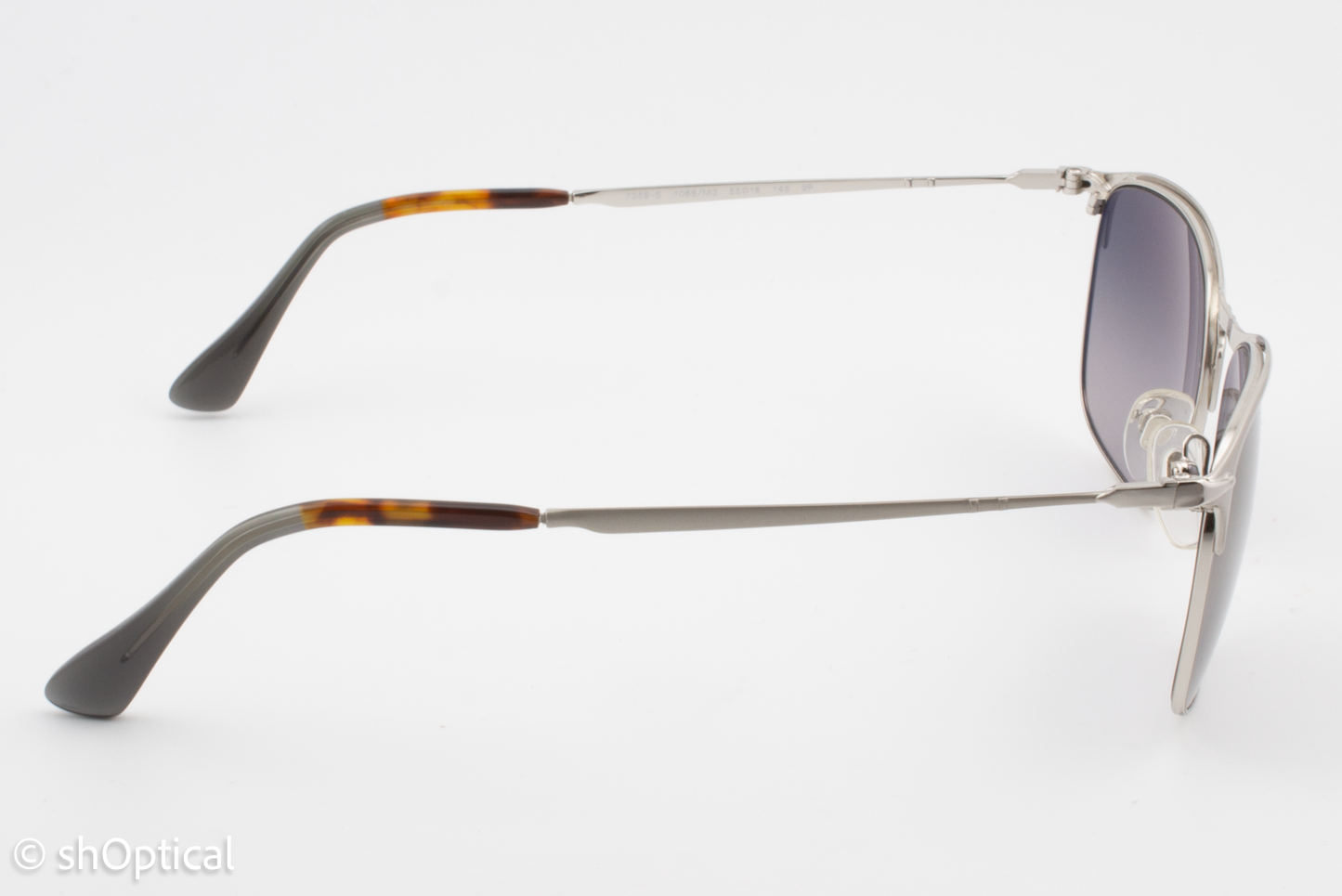 Persol 7359-S 1068/M3 Mens Full Rim Sunglasses Silver 55mm