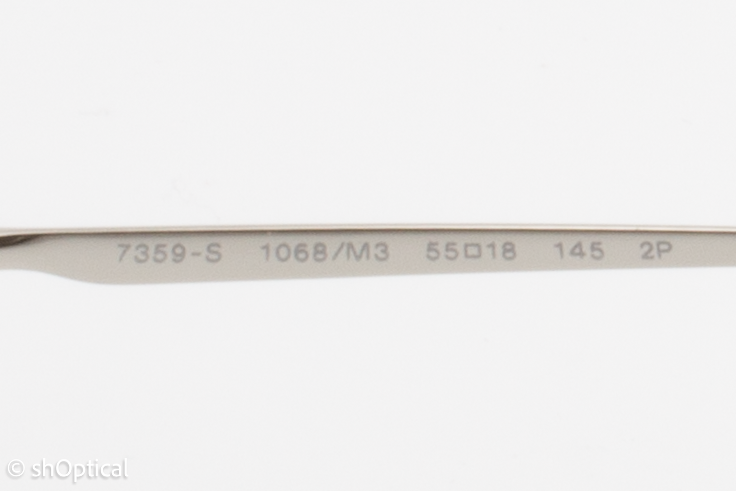 Persol 7359-S 1068/M3 Mens Full Rim Sunglasses Silver 55mm