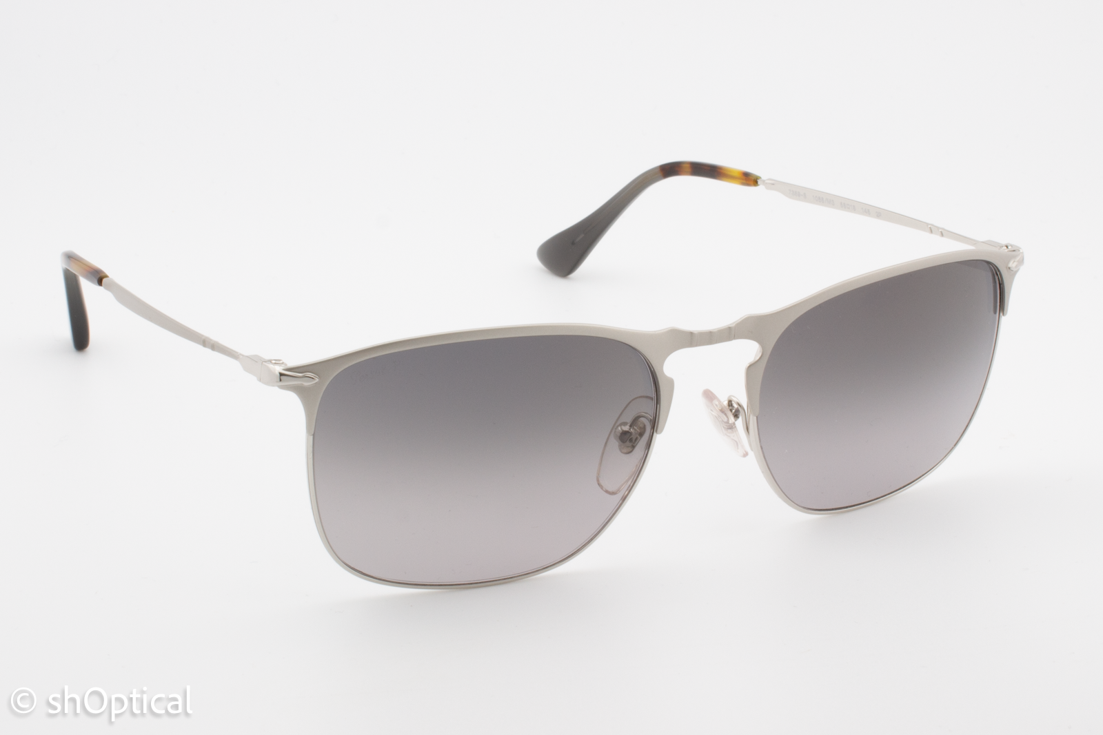 Persol 7359-S 1068/M3 Mens Full Rim Sunglasses Silver 58mm