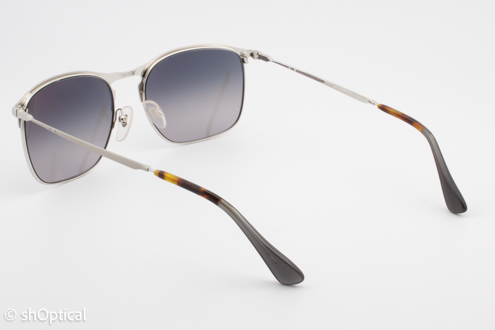 Persol 7359-S 1068/M3 Mens Full Rim Sunglasses Silver 58mm