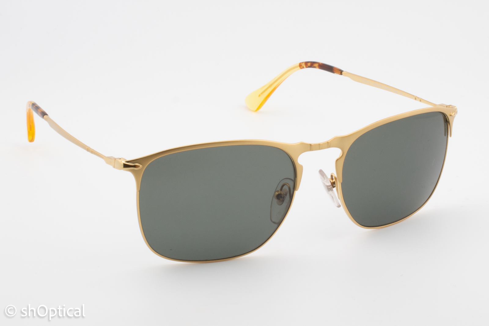 Persol 7359-S 1069/58 Mens Full Rim Sunglasses Gold 58mm