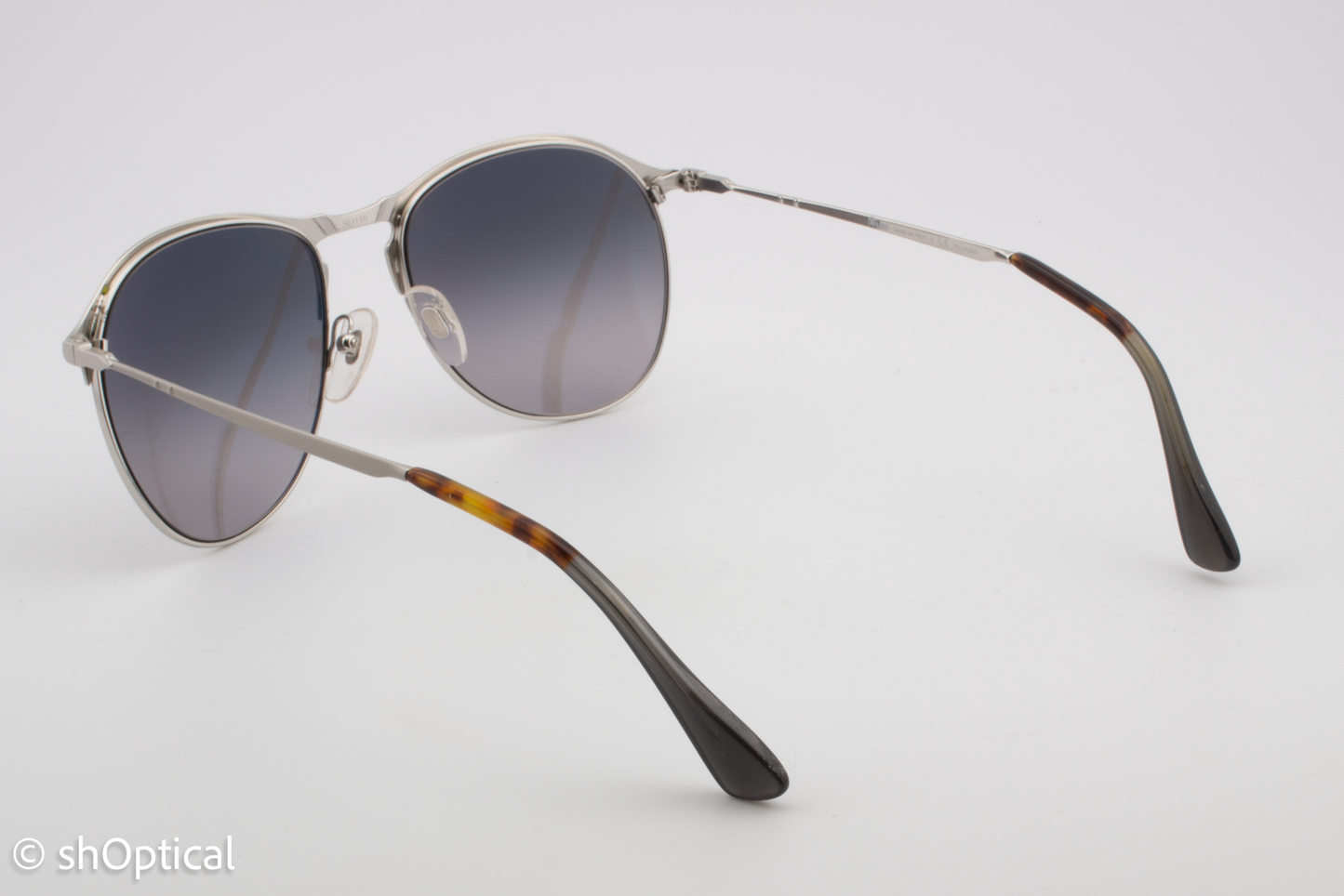 Persol 7649-S 1068/M3 Mens Full Rim Sunglasses Silver 56mm