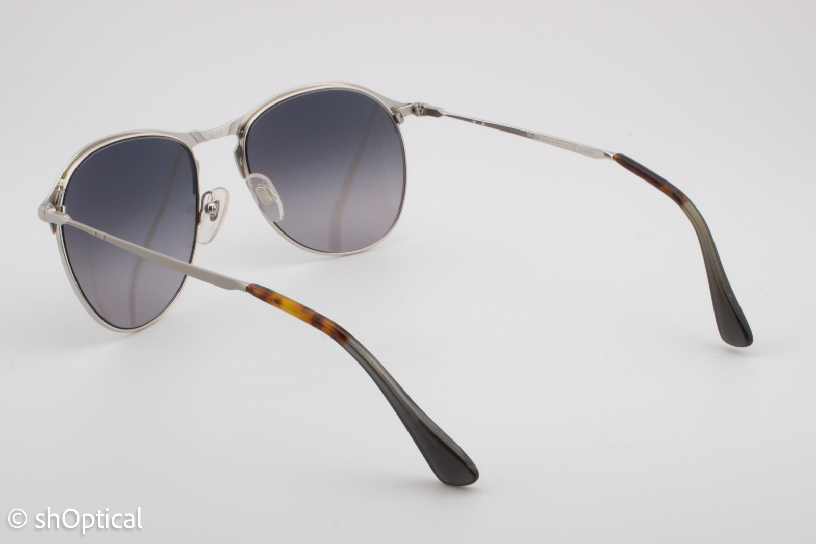 Persol 7649-S 1068/M3 Mens Full Rim Sunglasses Silver 56mm