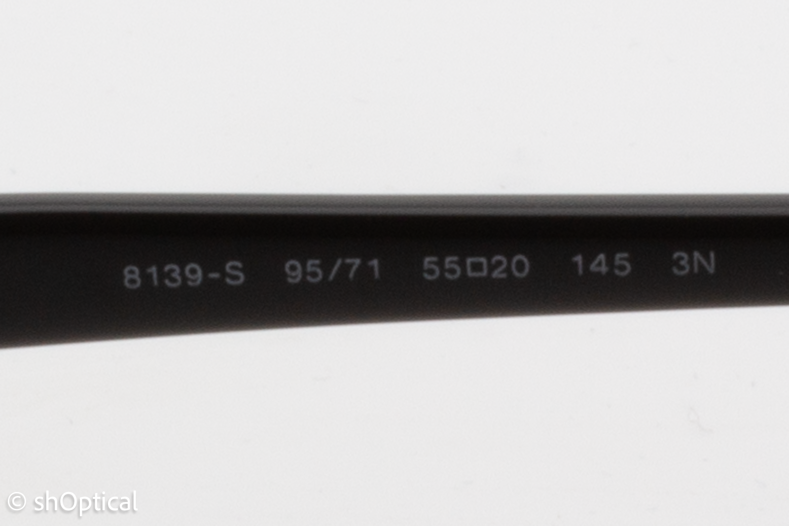 Persol 8139-S 95/71 Mens Full Rim Sunglasses Black 55mm