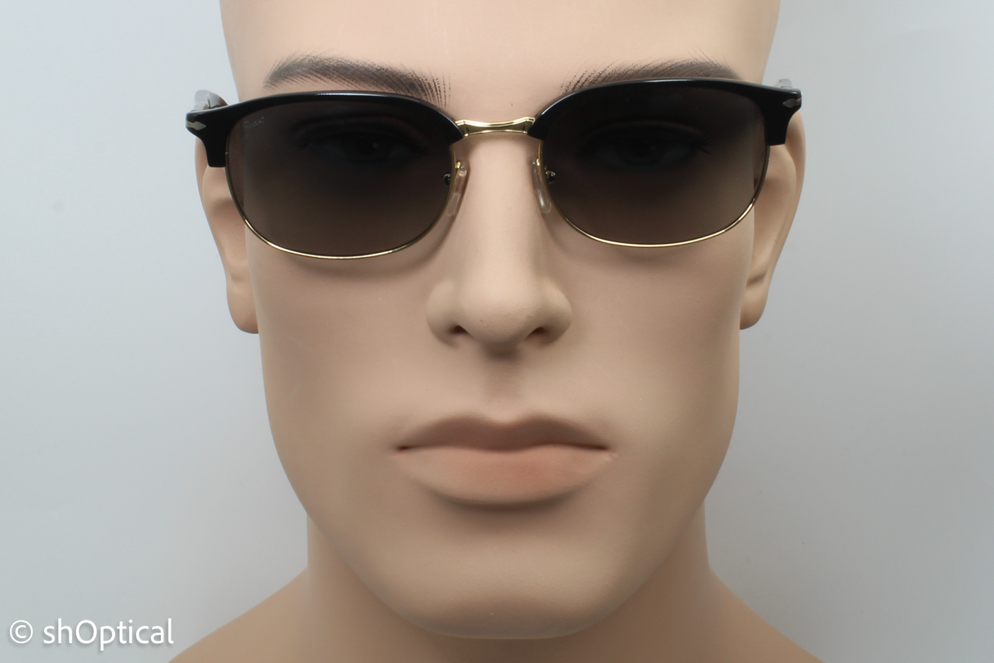 Persol 8139-S 95/71 Mens Full Rim Sunglasses Black 55mm