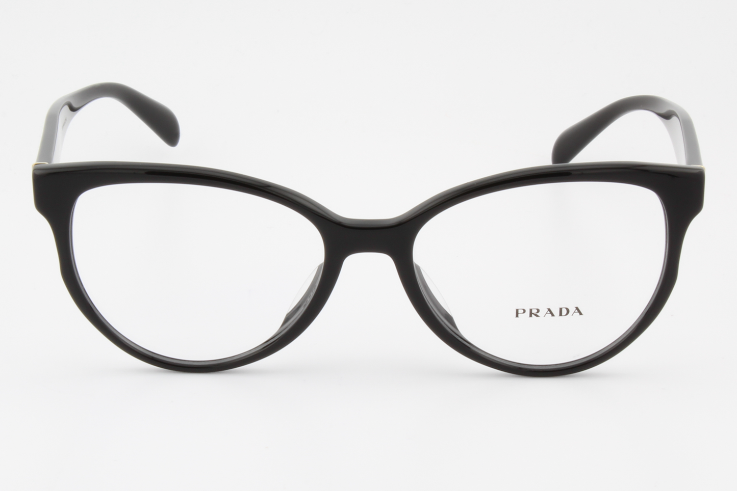 Prada VPR01U-F  Female Cat Eye Glasses Frame Black 54mm