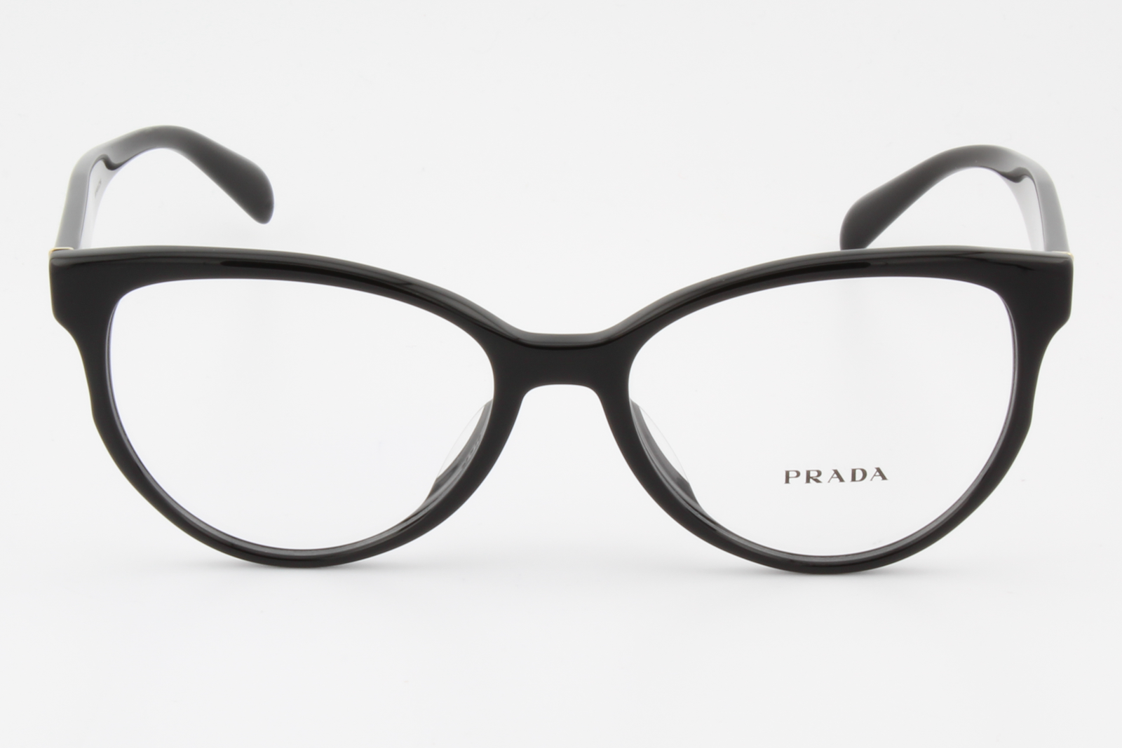 Prada VPR01U-F  Female Cat Eye Glasses Frame Black 54mm