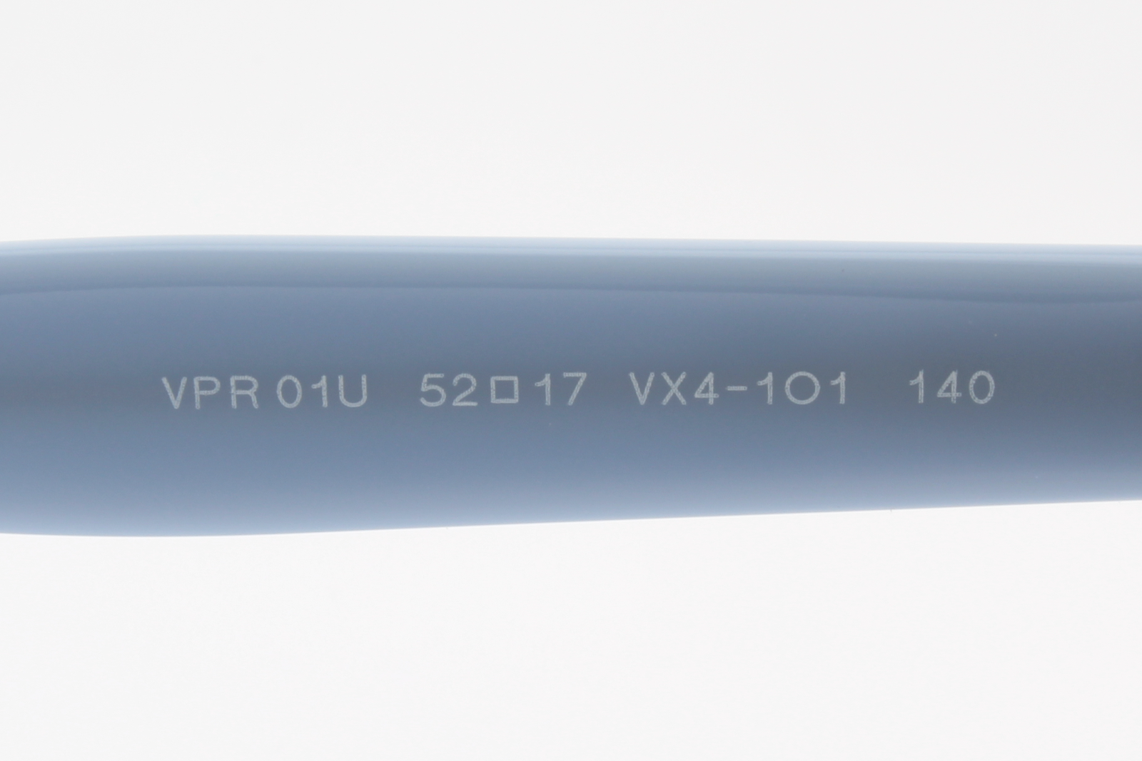 Prada VPR01U  Female Cat Eye Glasses Frame Gloss Transparent Grey, Black, Blue 52mm