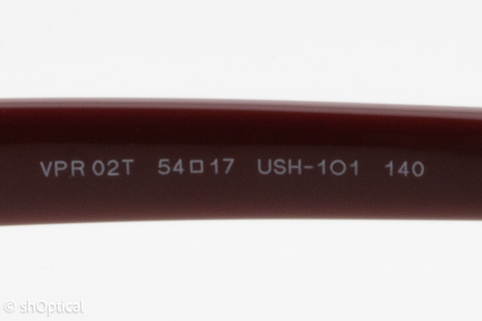 Prada VPR02T  Female Cat Eye Glasses Frame Tortoise Brown Burgundy 54mm