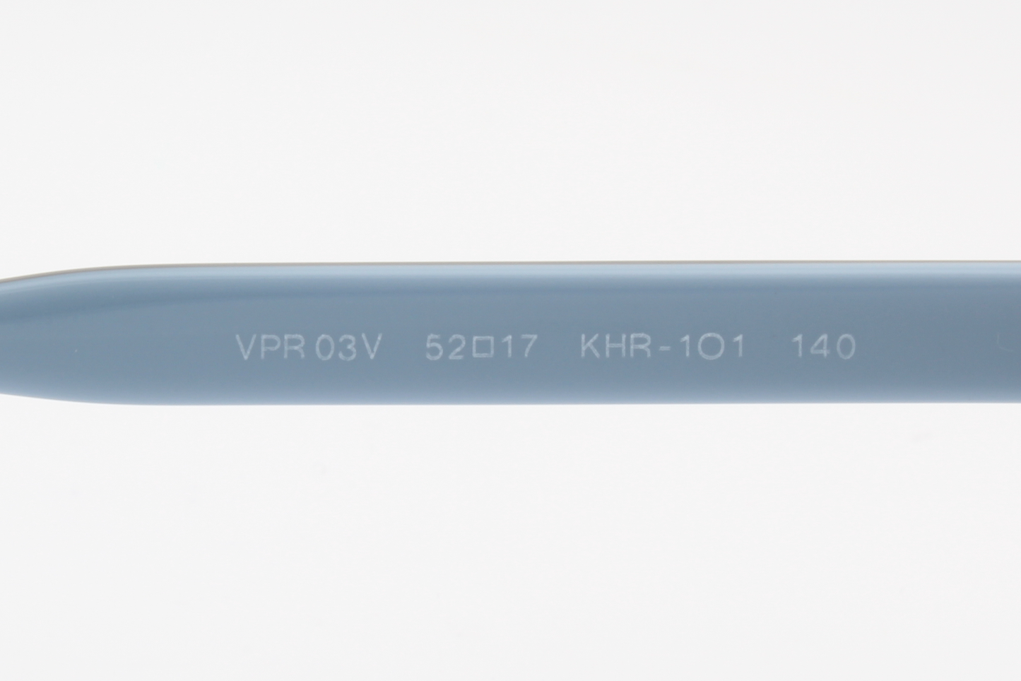 Prada VPR03V  Female Square Glasses Frame Black, Baby Blue 52mm