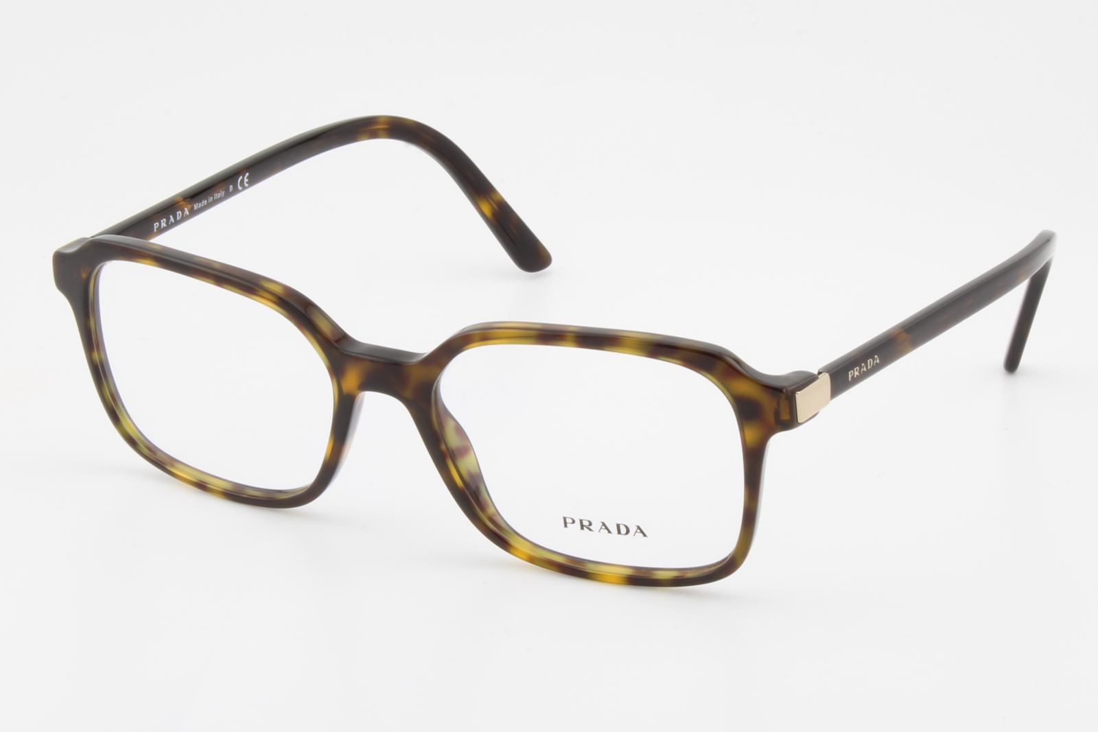Prada VPR03X  Female Square Glasses Frame Havana 53mm