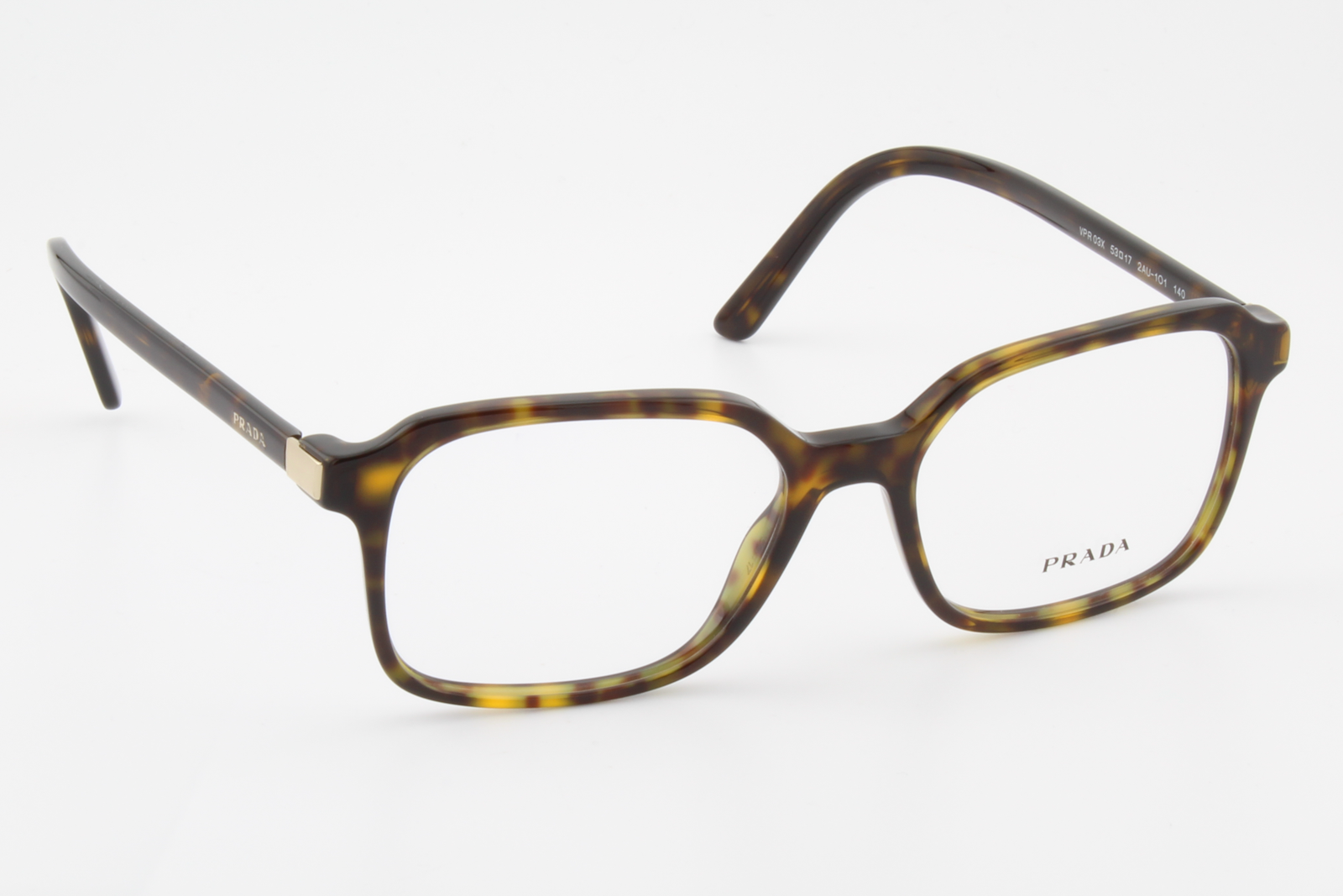 Prada VPR03X  Female Square Glasses Frame Havana 53mm