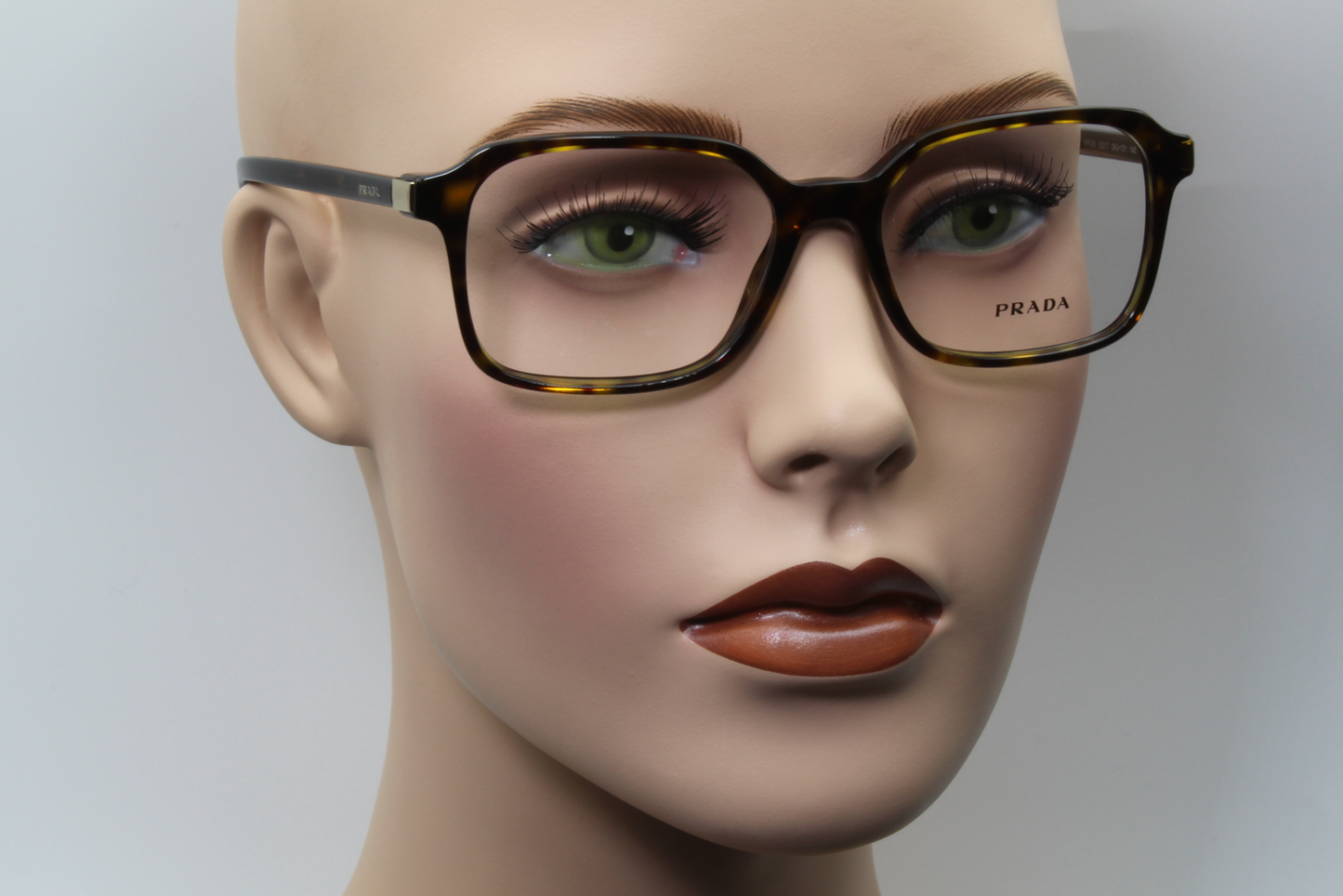 Prada VPR03X  Female Square Glasses Frame Havana 53mm