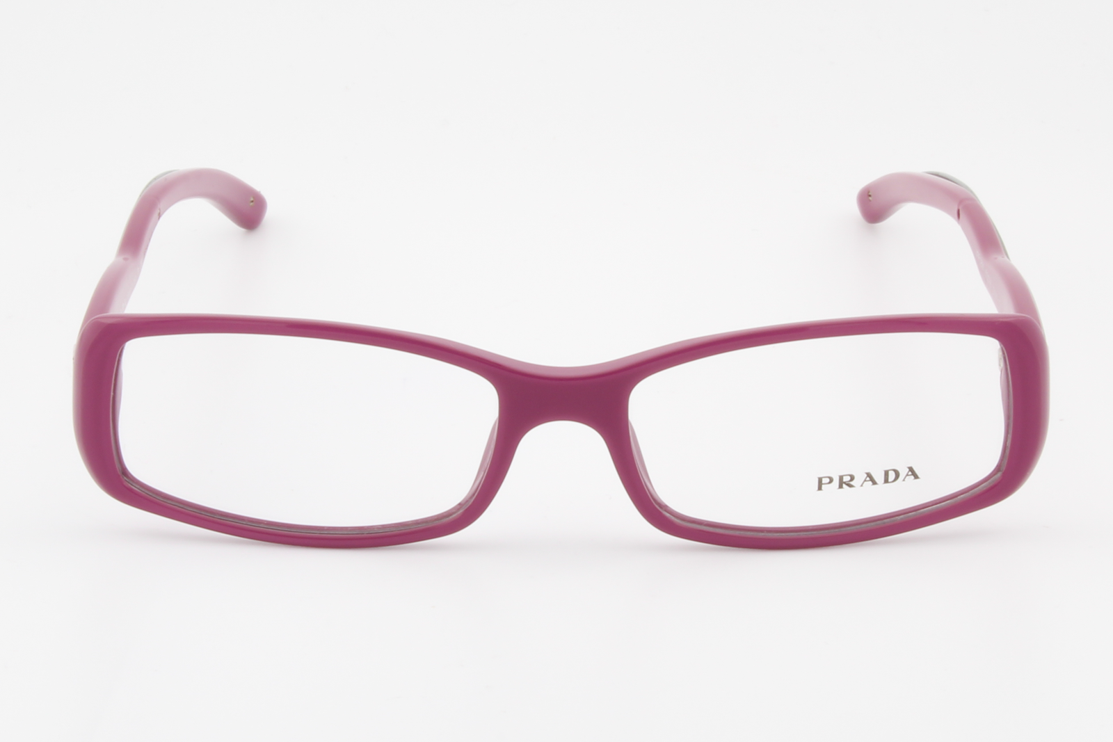 Prada VPR06M  Female Rectangular Glasses Frame Purple 53mm