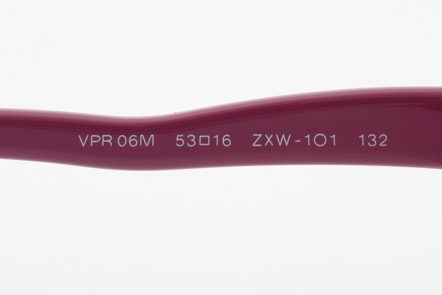 Prada VPR06M  Female Rectangular Glasses Frame Purple 53mm