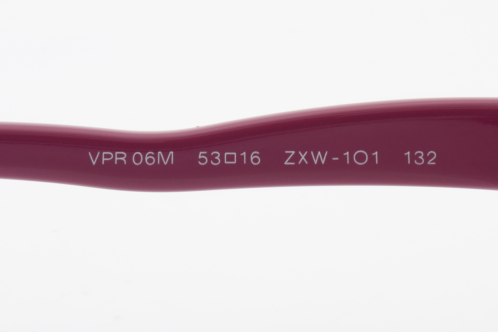 Prada VPR06M  Female Rectangular Glasses Frame Purple 53mm