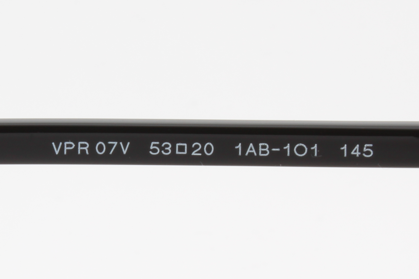 Prada VPR07V  Female Round Glasses Frame Black 53mm