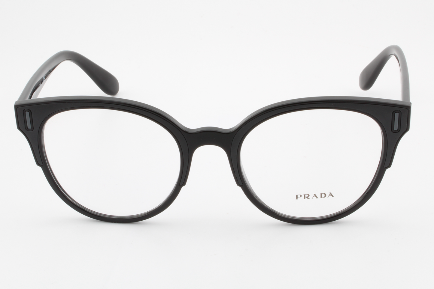 Prada VPR08U  Female Cat Eye Glasses Frame Black 52mm