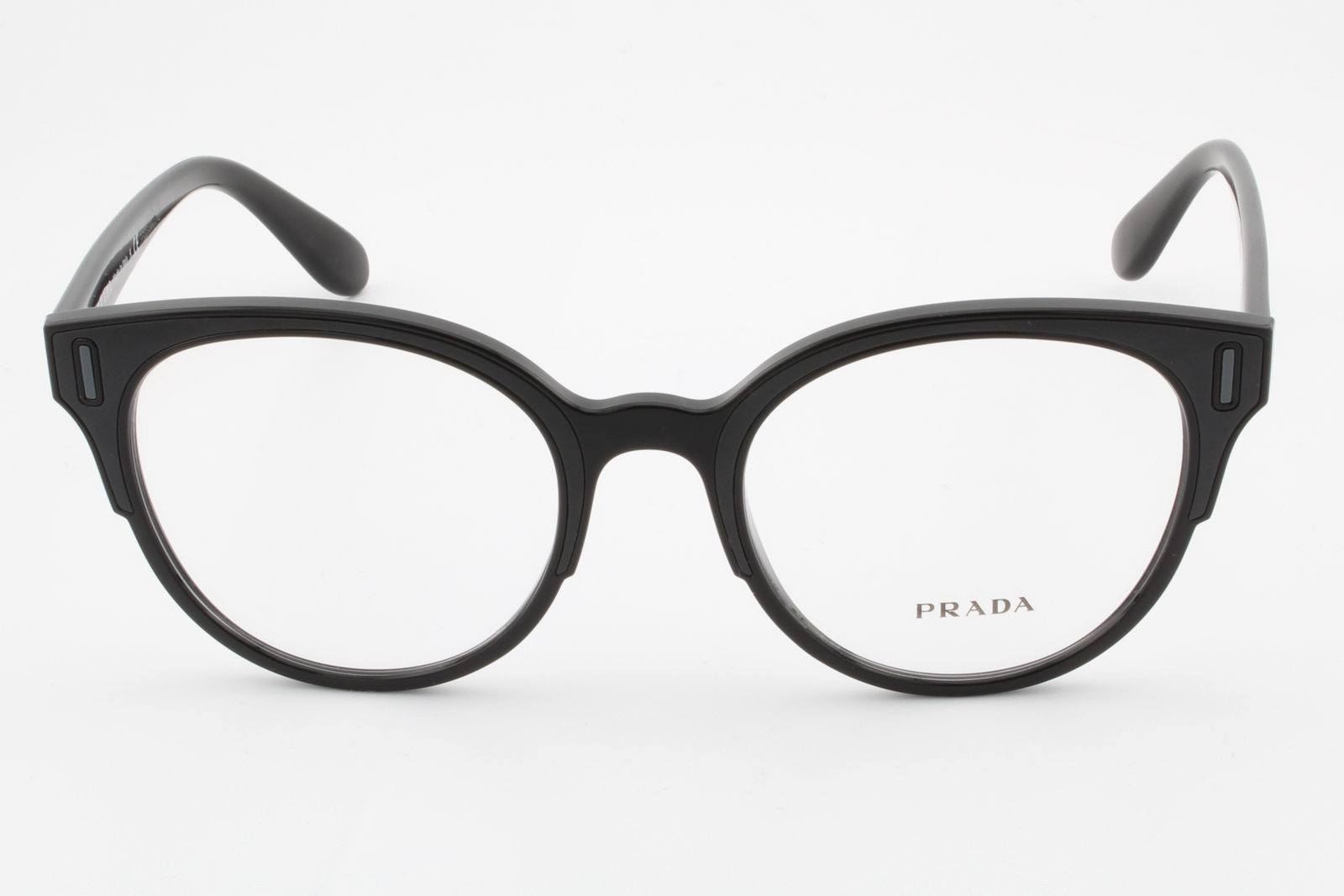 Prada VPR08U  Female Cat Eye Glasses Frame Black 52mm