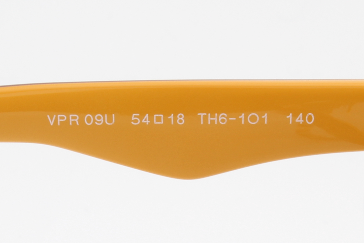 Prada VPR09U  Unisex Square Glasses Frame Burgundy, Grey & Yellow 54mm