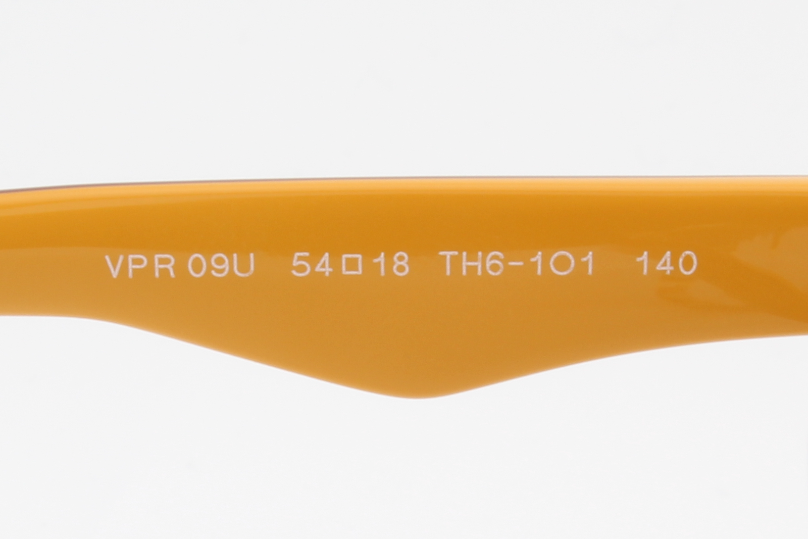 Prada VPR09U  Unisex Square Glasses Frame Burgundy, Grey & Yellow 54mm