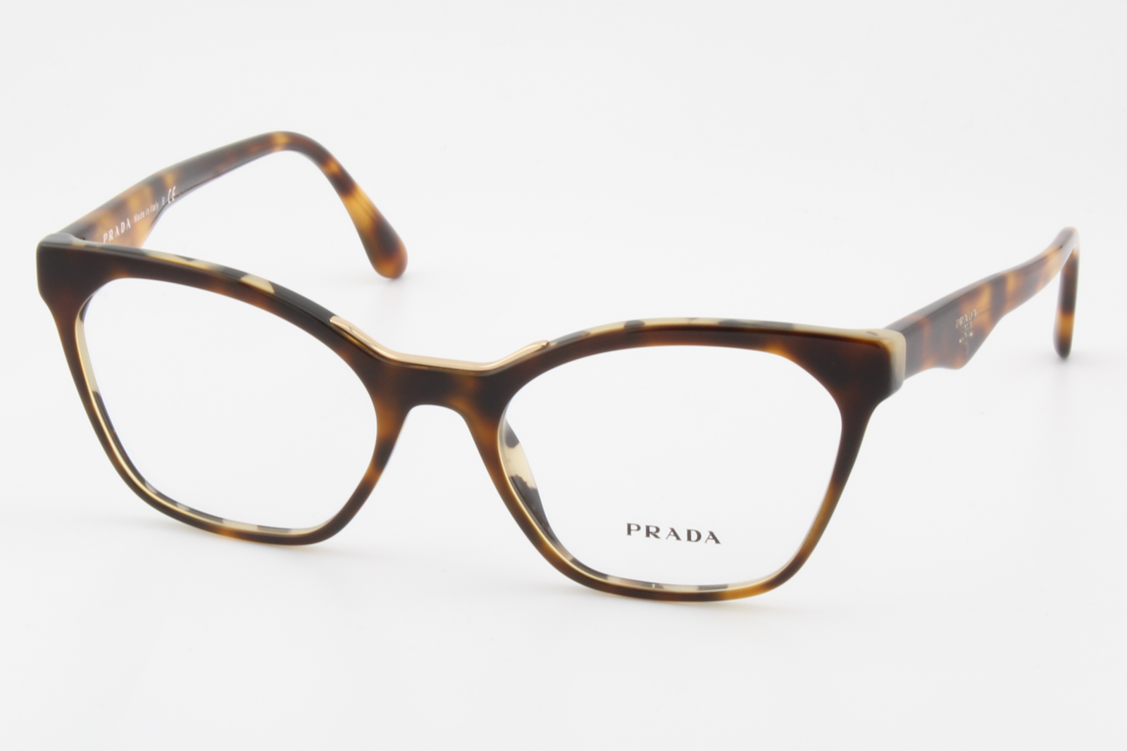 Prada VPR09U  Female Butterfly Glasses Frame Tortoise Brown 52mm