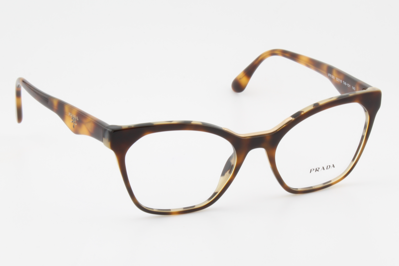 Prada VPR09U  Female Butterfly Glasses Frame Tortoise Brown 52mm