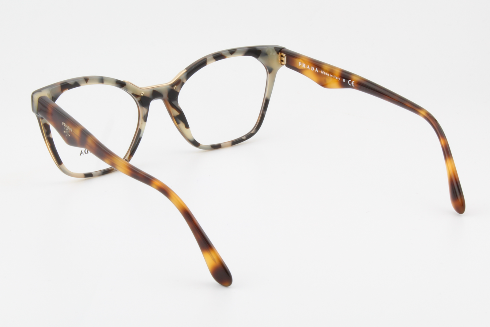 Prada VPR09U  Female Butterfly Glasses Frame Tortoise Brown 52mm