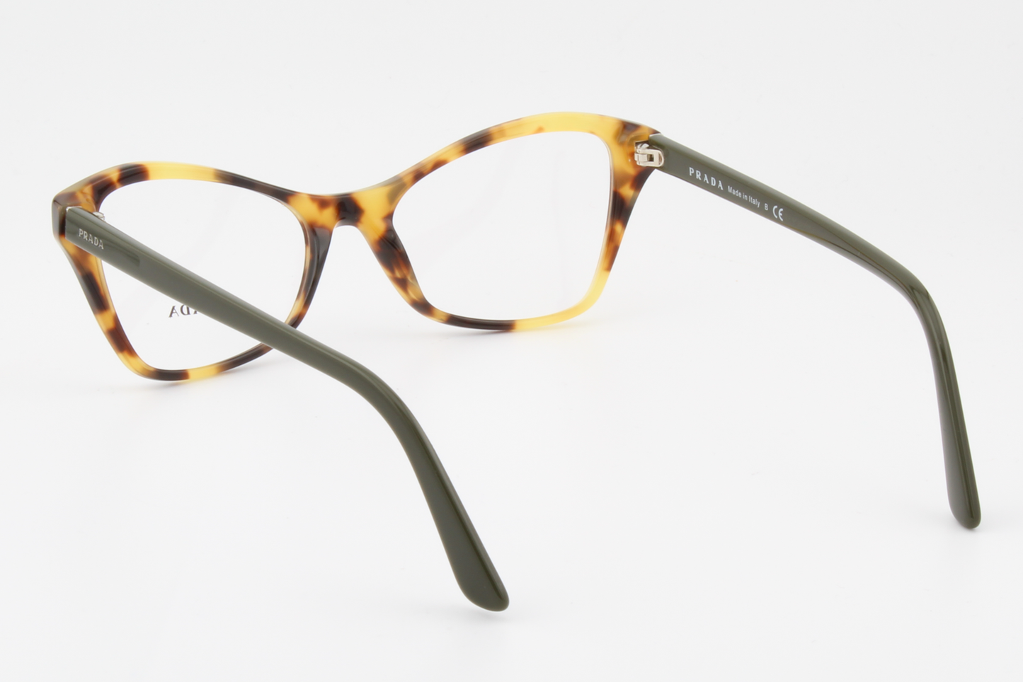 Prada VPR11X  Female Butterfly Glasses Frame Gloss Tortoise Brown 51mm