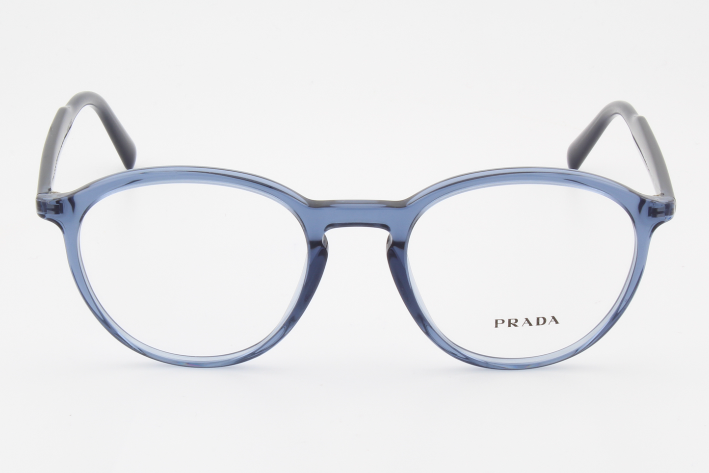 Prada VPR13T  Unisex Round Glasses Frame Blue Gradient 51mm