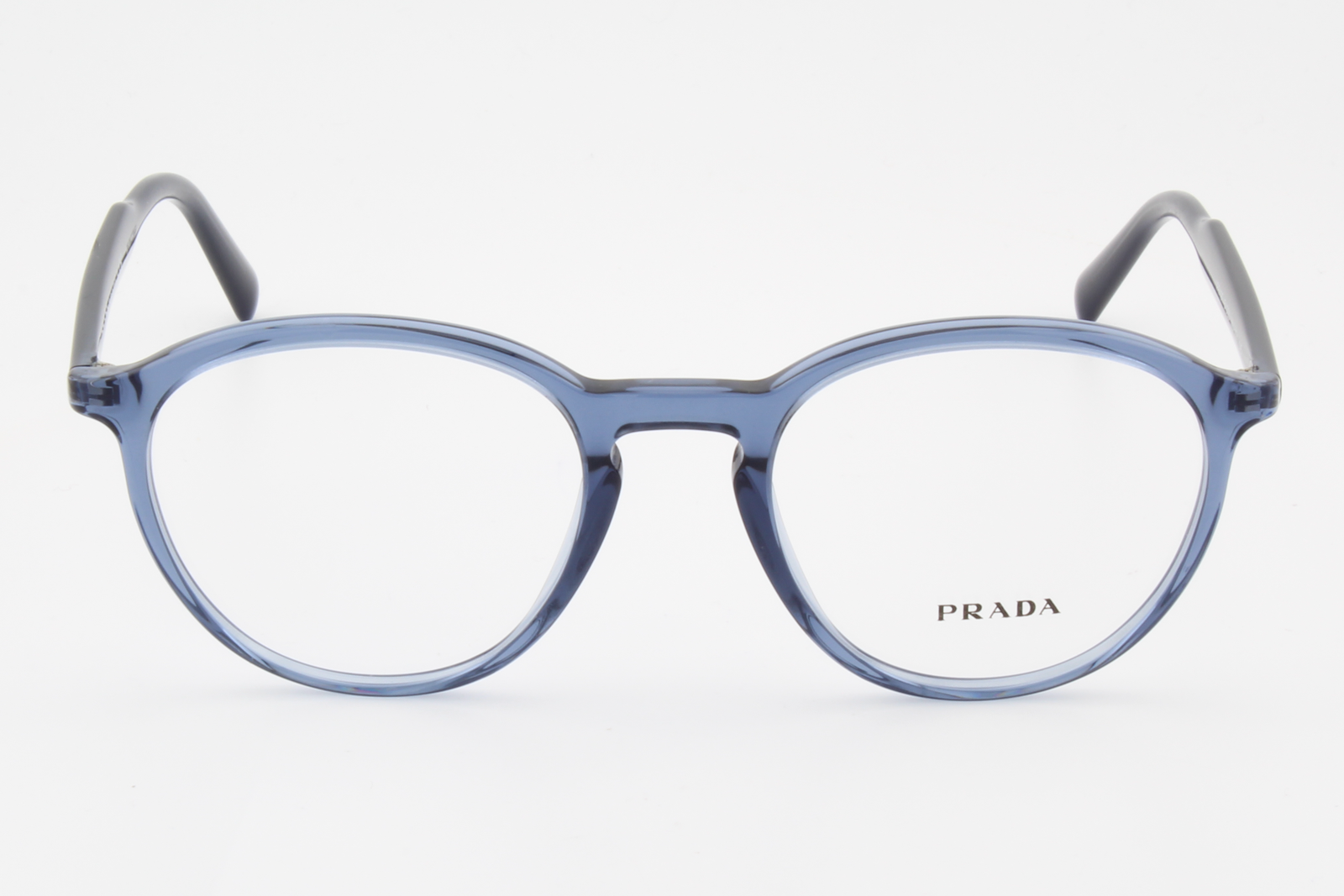 Prada VPR13T  Unisex Round Glasses Frame Blue Gradient 51mm