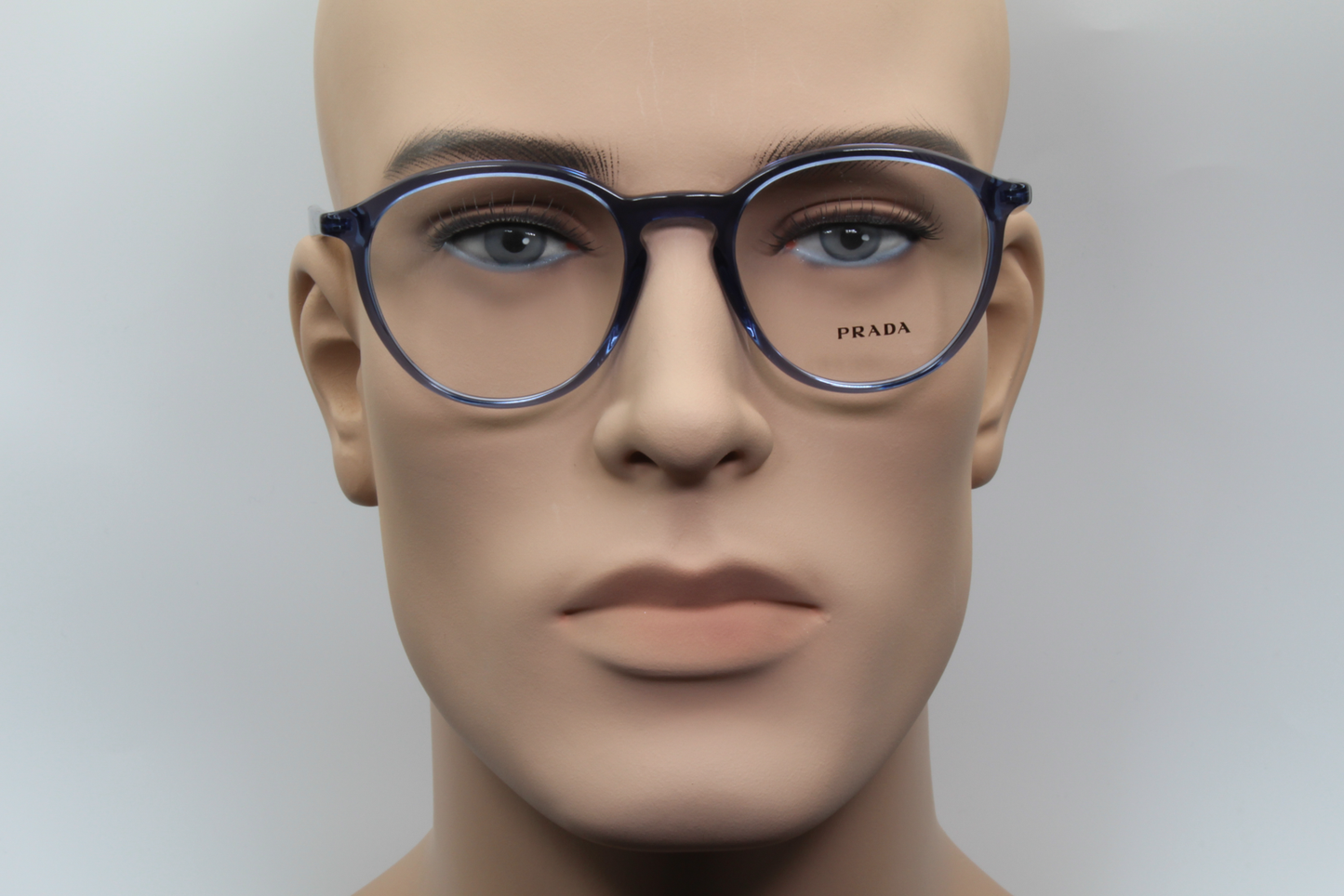 Prada VPR13T  Unisex Round Glasses Frame Blue Gradient 51mm