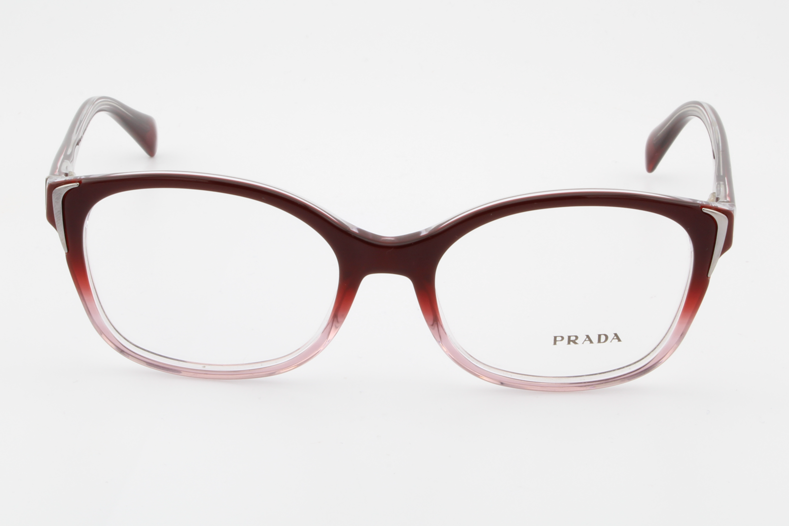 Prada VPR13O  Female Cat Eye Glasses Frame Wine 52mm