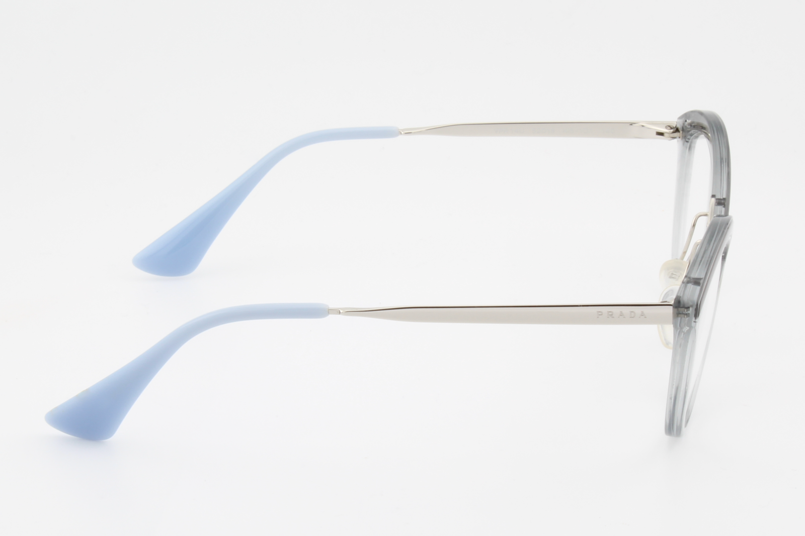 Prada VPR14U  Female Cat Eye Glasses Frame Grey 52mm