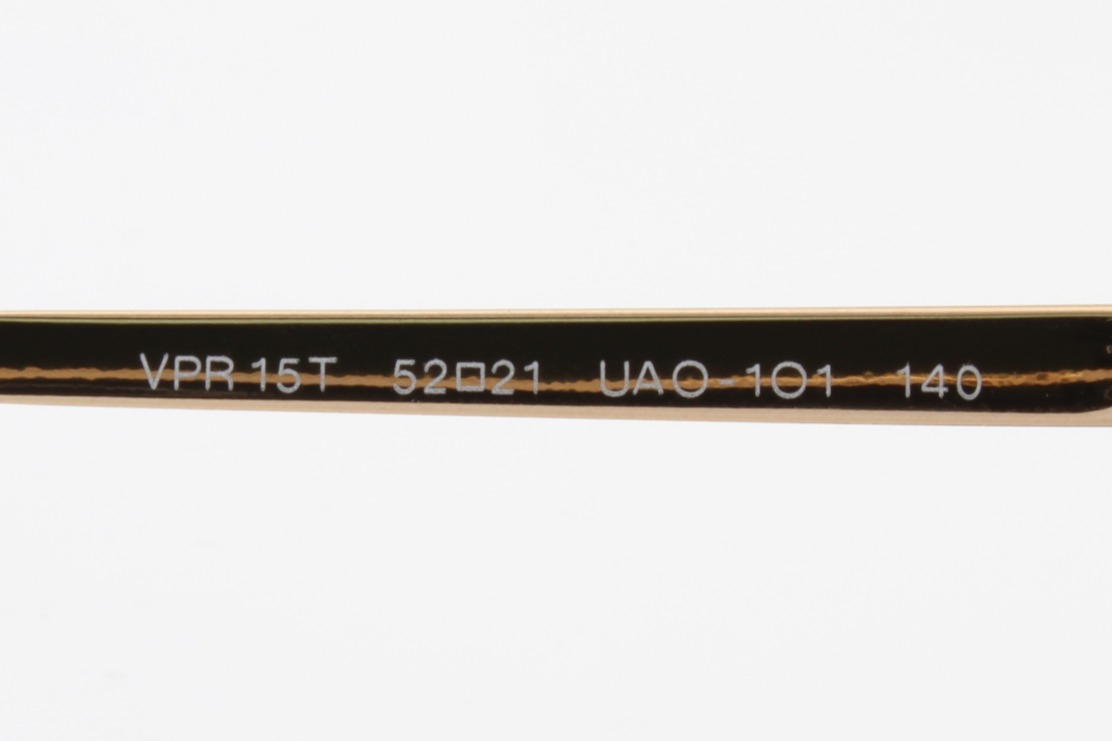 Prada VPR15T  Female Round Glasses Frame White Havana, Brown 52mm