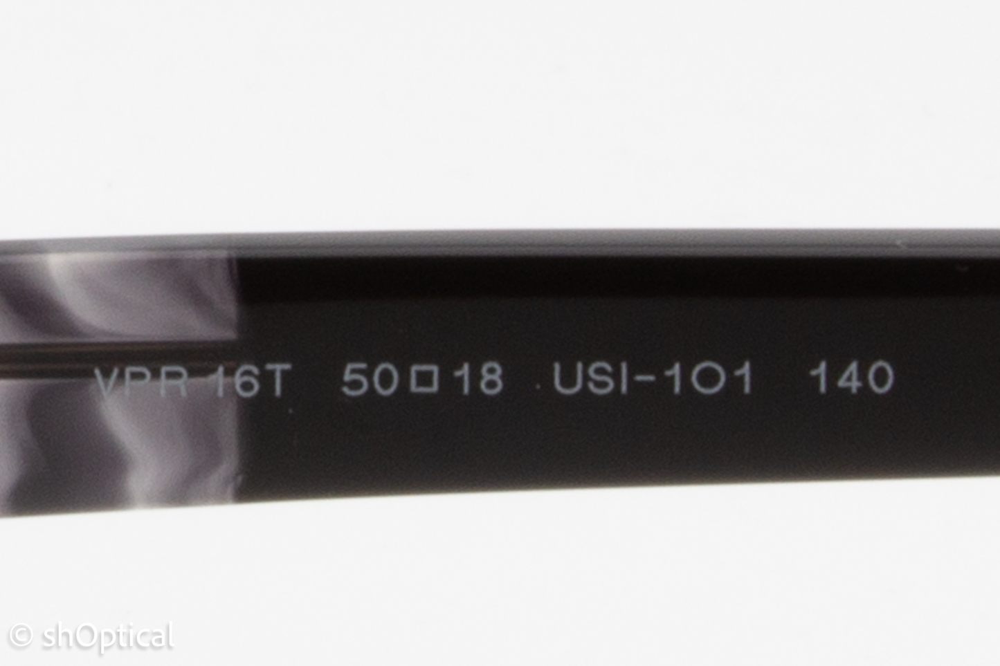 Prada VPR16T  Unisex Round Glasses Frame Tortoise Grey 50mm