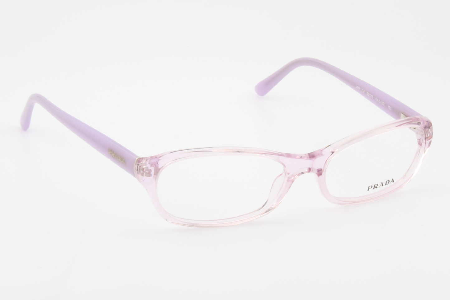 Prada VPR17M  Female Oval Glasses Frame Pink & Purple 52mm