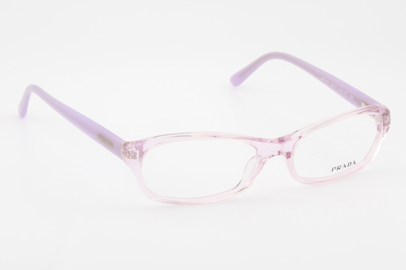 Prada VPR17M  Female Oval Glasses Frame Pink & Purple 52mm