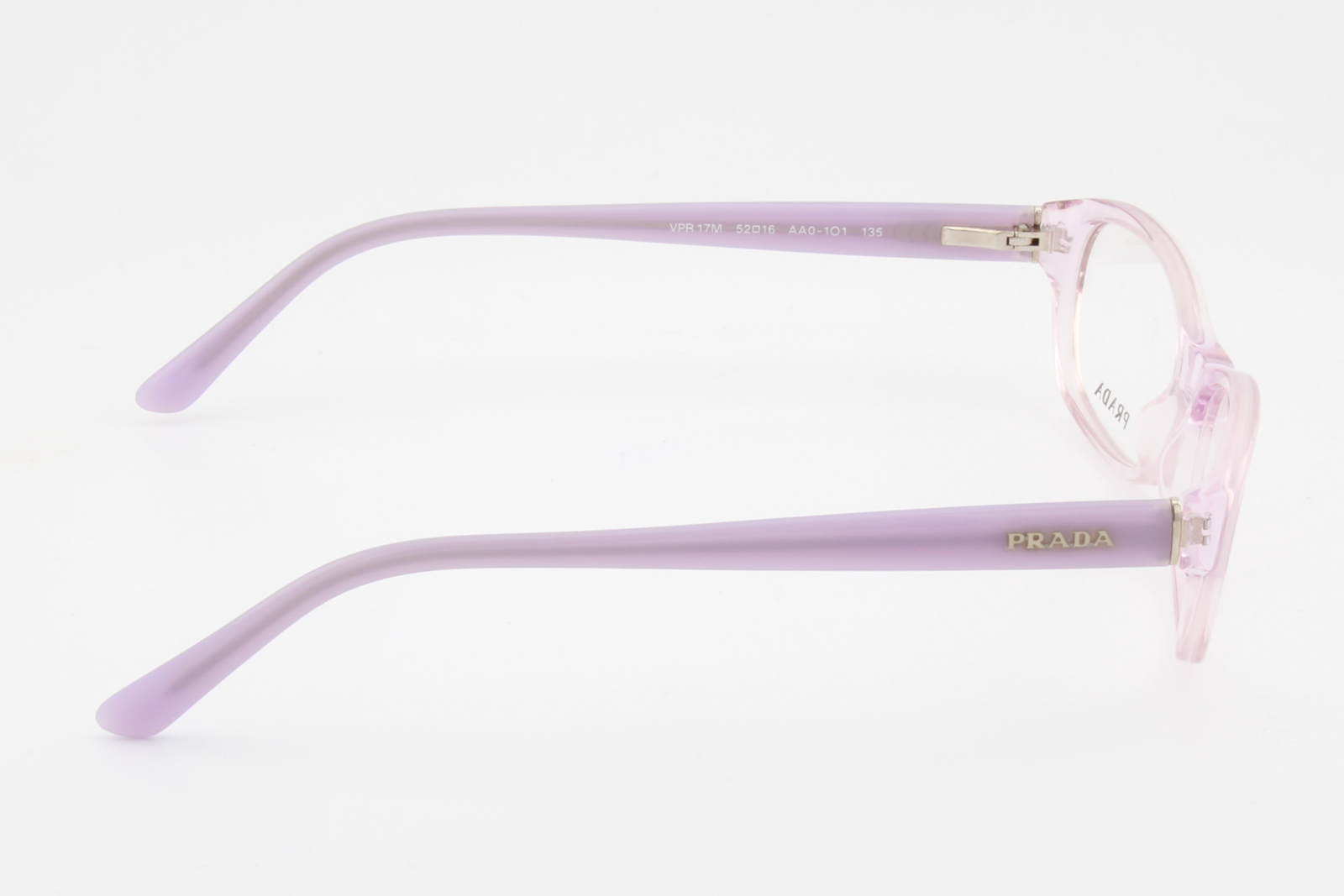 Prada VPR17M  Female Oval Glasses Frame Pink & Purple 52mm