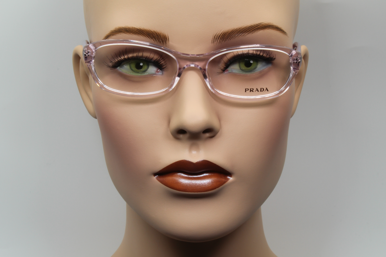 Prada VPR17M  Female Oval Glasses Frame Pink & Purple 52mm
