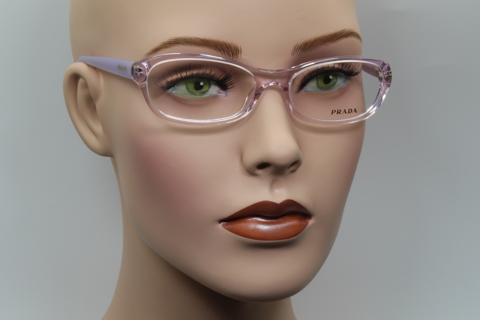 Prada VPR17M  Female Oval Glasses Frame Pink & Purple 52mm