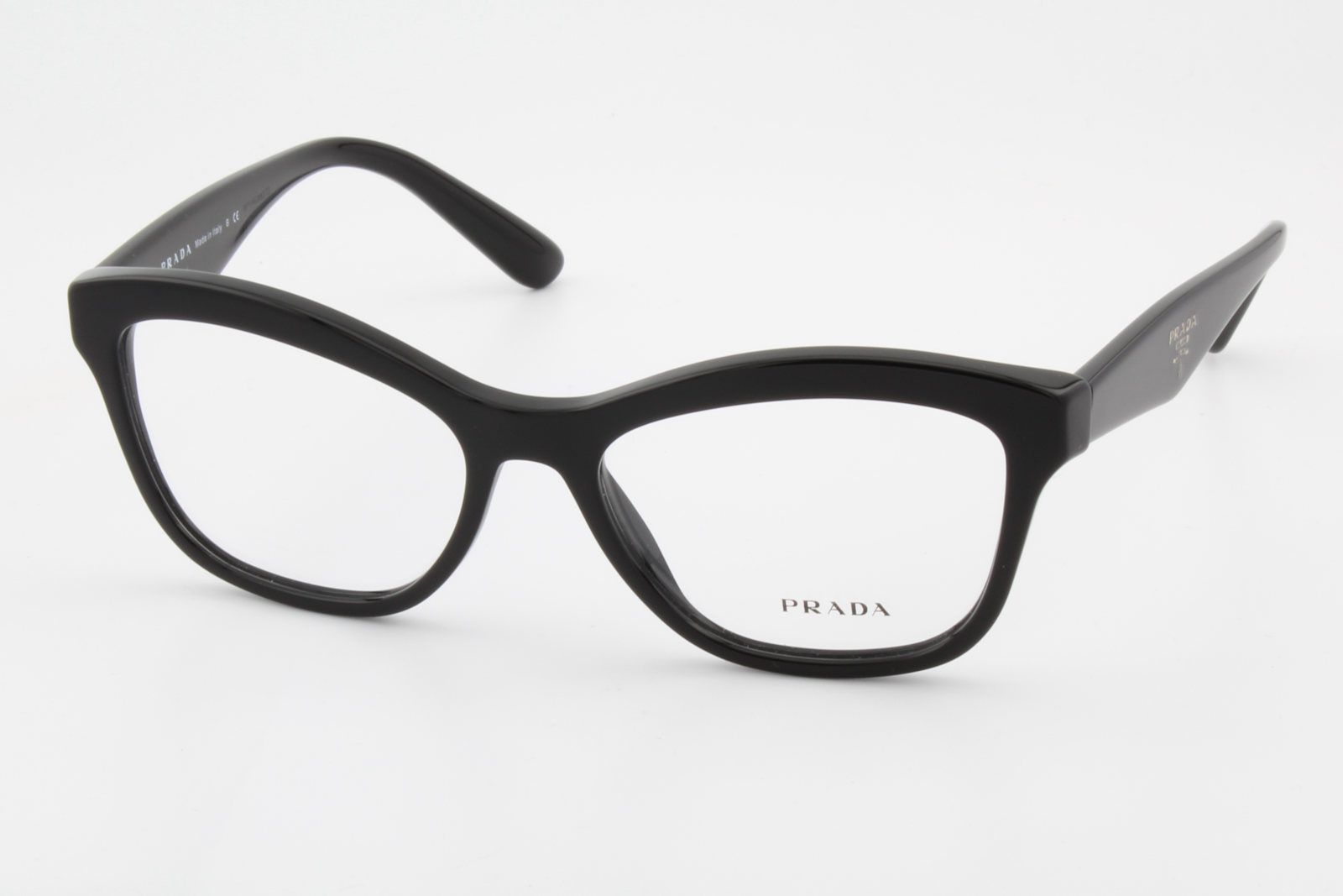 Prada VPR29R  Female Cat Eye Glasses Frame Black 54mm