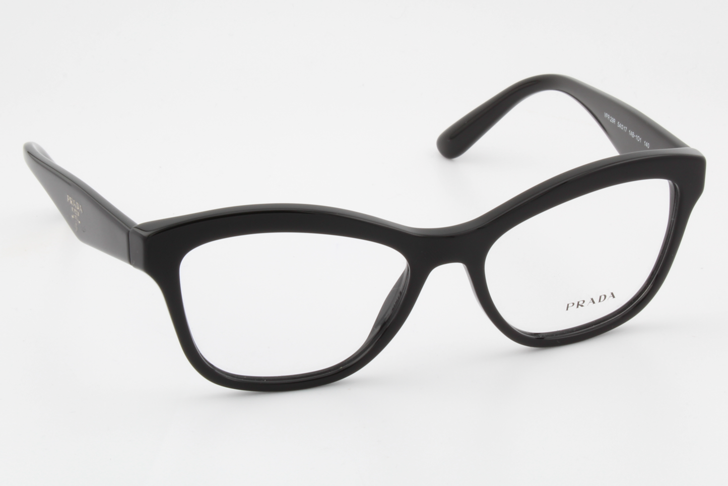Prada VPR29R  Female Cat Eye Glasses Frame Black 54mm