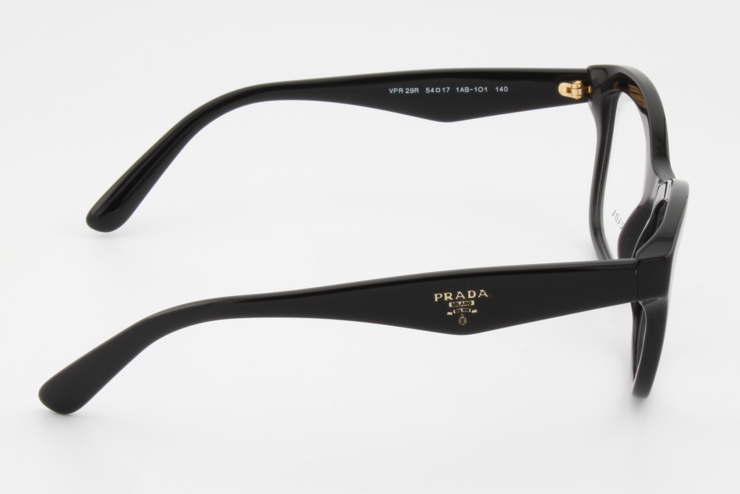 Prada VPR29R  Female Cat Eye Glasses Frame Black 54mm