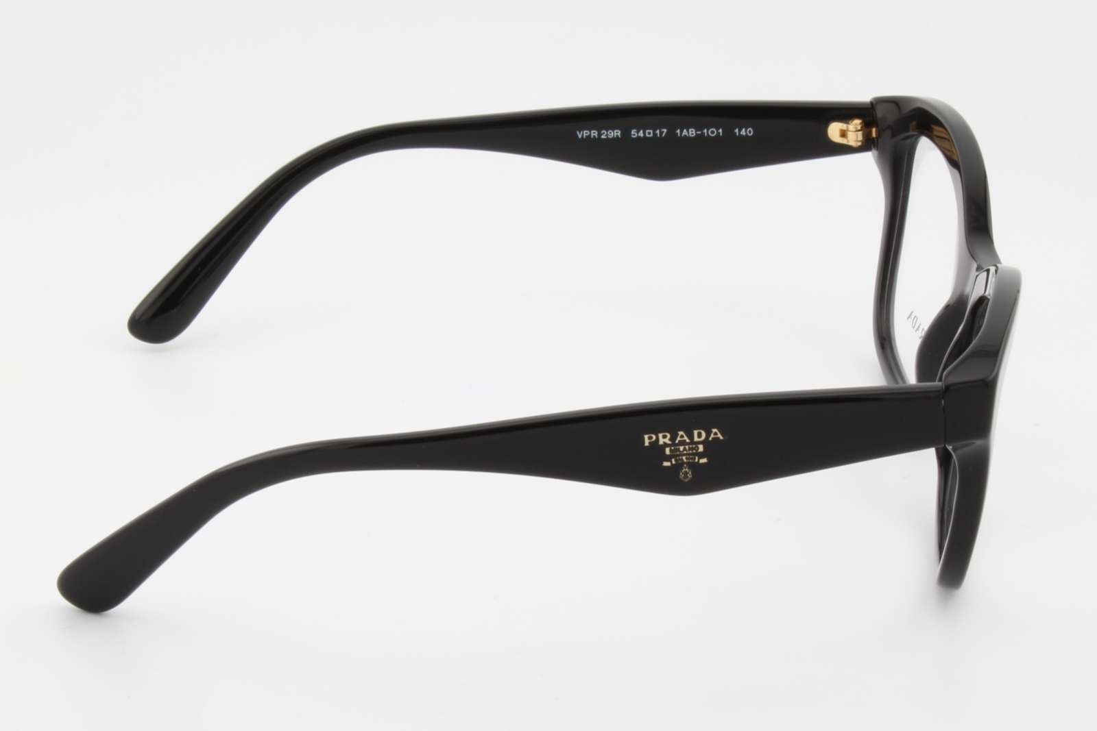 Prada VPR29R  Female Cat Eye Glasses Frame Black 54mm