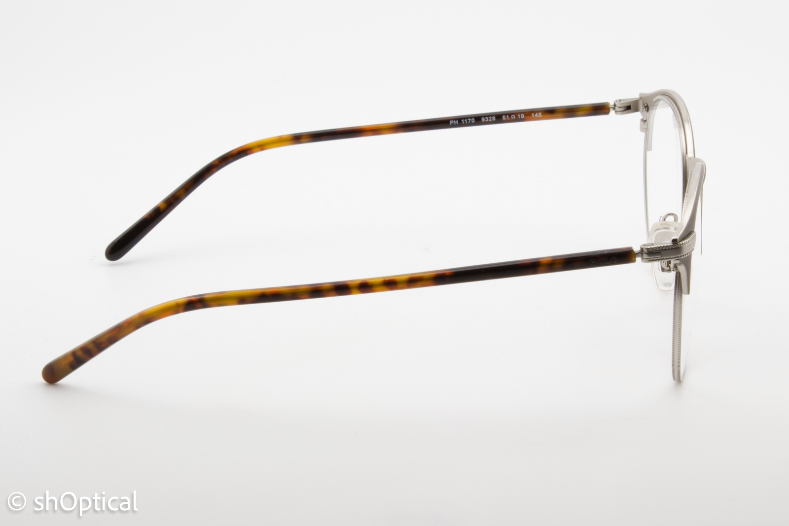 Polo Ralph Lauren PH1170  Unisex Round Glasses Frame Bronze 51mm