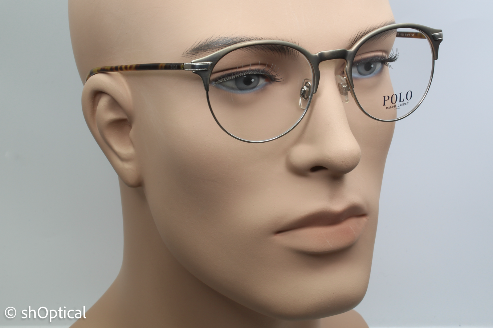 Polo Ralph Lauren PH1170  Unisex Round Glasses Frame Bronze 51mm