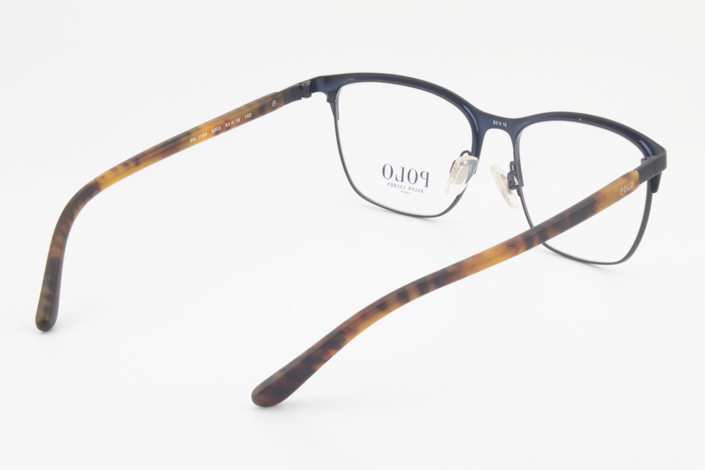 Polo Ralph Lauren PH1184  Male Square Glasses Frame Black Havana 53mm
